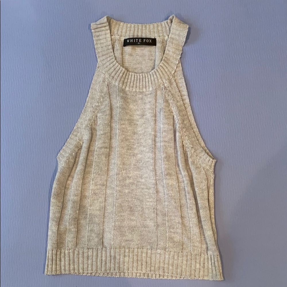 White Fox Boutique Grey Top
